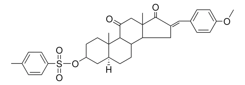 Sigma-Aldrich 16-ANISYLIDENE-11,17-DIOXO-5-ALPHA-ANDROSTAN-3-BETA-YL TOLUENE-P-SULFONATE,AldrichCPR