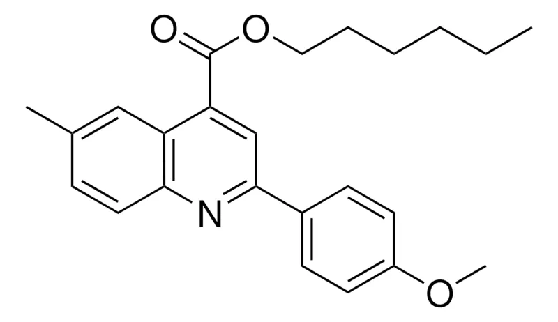 Sigma-Aldrich HEXYL 2-(4-METHOXYPHENYL)-6-METHYL-4-QUINOLINECARBOXYLATE,AldrichCPR