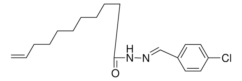 Sigma-Aldrich 10-UNDECENOIC (4-CHLOROBENZYLIDENE)HYDRAZIDE,AldrichCPR