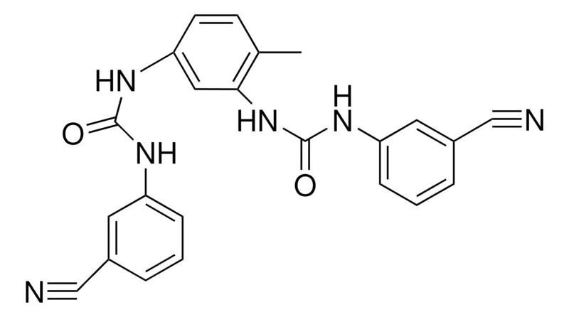 Sigma-Aldrich 1,1'-(4-METHYL-1,3-PHENYLENE)BIS(3-(3-CYANOPHENYL)UREA),AldrichCPR