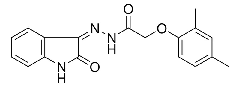 Sigma-Aldrich 2-(2,4-DIMETHYL-PHENOXY)-ACETIC ACID (2-OXO-1,2-2H-INDOL-3-YLIDENE)-HYDRAZIDE，AldrichCPR