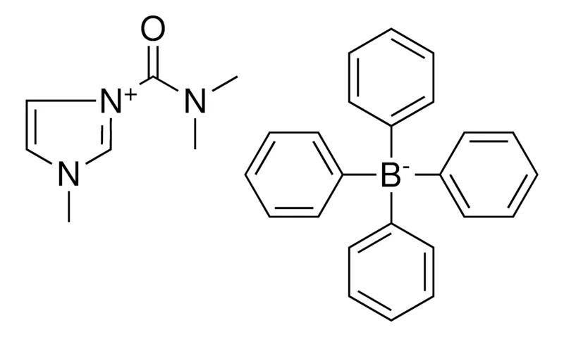 Sigma-Aldrich 3-((DIMETHYLAMINO)CARBONYL)-1-METHYL-1H-IMIDAZOL-3-IUM TETRAPHENYLBORATE(1-),AldrichCPR