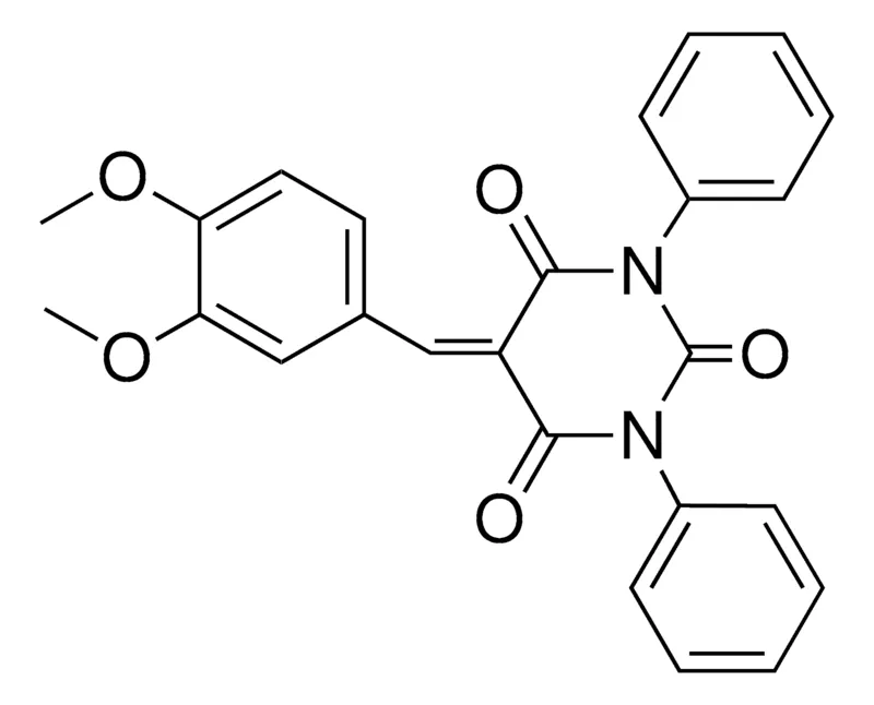 Sigma-Aldrich 5-(3,4-DIMETHOXY-BENZYLIDENE)-1,3-DIPHENYL-PYRIMIDINE-2,4,6-TRIONE,AldrichCPR