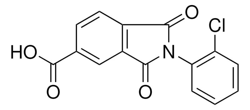 Sigma-Aldrich 2-(2-CHLORO-PHENYL)-1,3-DIOXO-2,3-DIHYDRO-1H-ISOINDOLE-5-CARBOXYLIC ACID,AldrichCPR