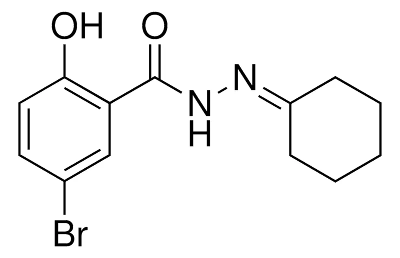 Sigma-Aldrich 5-BROMO-N'-CYCLOHEXYLIDENE-2-HYDROXYBENZOHYDRAZIDE，AldrichCPR
