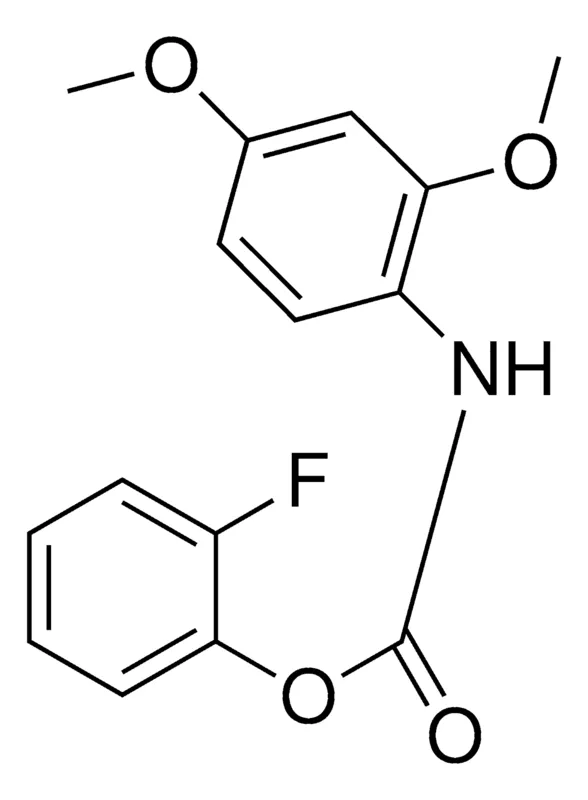 Sigma-Aldrich 2-FLUOROPHENYL N-(2,4-DIMETHOXYPHENYL)CARBAMATE,AldrichCPR