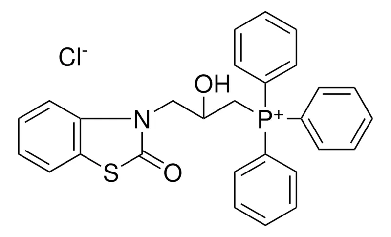 Sigma-Aldrich (2-HYDROXY-3-(2-OXO-BENZOTHIAZOL-3-YL)-PROPYL)-TRIPHENYL-PHOSPHONIUM, CHLORIDE,AldrichCPR