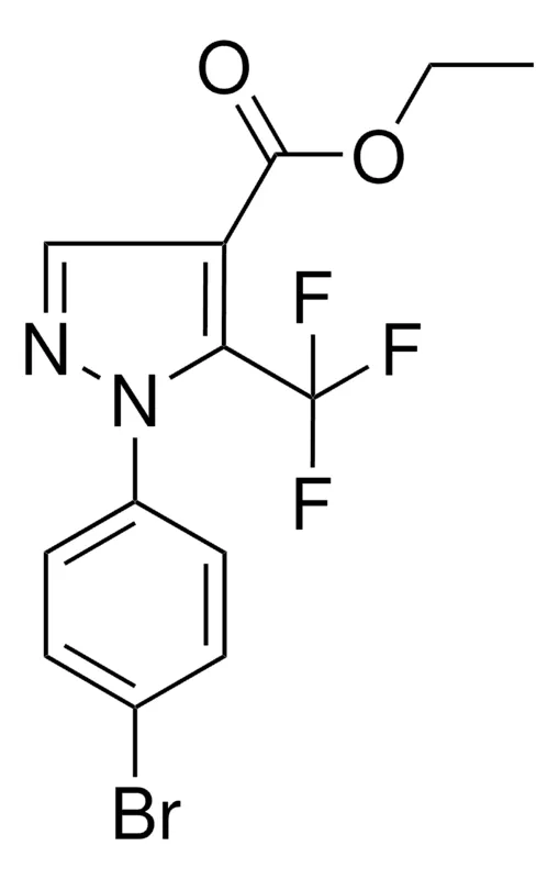 Sigma-Aldrich ETHYL 1-(4-BROMOPHENYL)-5-(TRIFLUOROMETHYL)-1H-PYRAZOLE-4-CARBOXYLATE,AldrichCPR