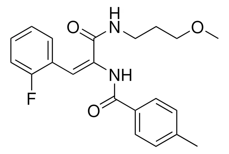 Sigma-Aldrich N-(2-(2-FLUORO-PHENYL)-1-(3-METHOXY-PROPYLCARBAMOYL)-VINYL)-4-METHYL-BENZAMIDE,AldrichCPR