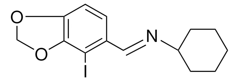 Sigma-Aldrich CYCLOHEXYL-(4-IODO-BENZO(1,3)DIOXOL-5-YLMETHYLENE)-AMINE,AldrichCPR