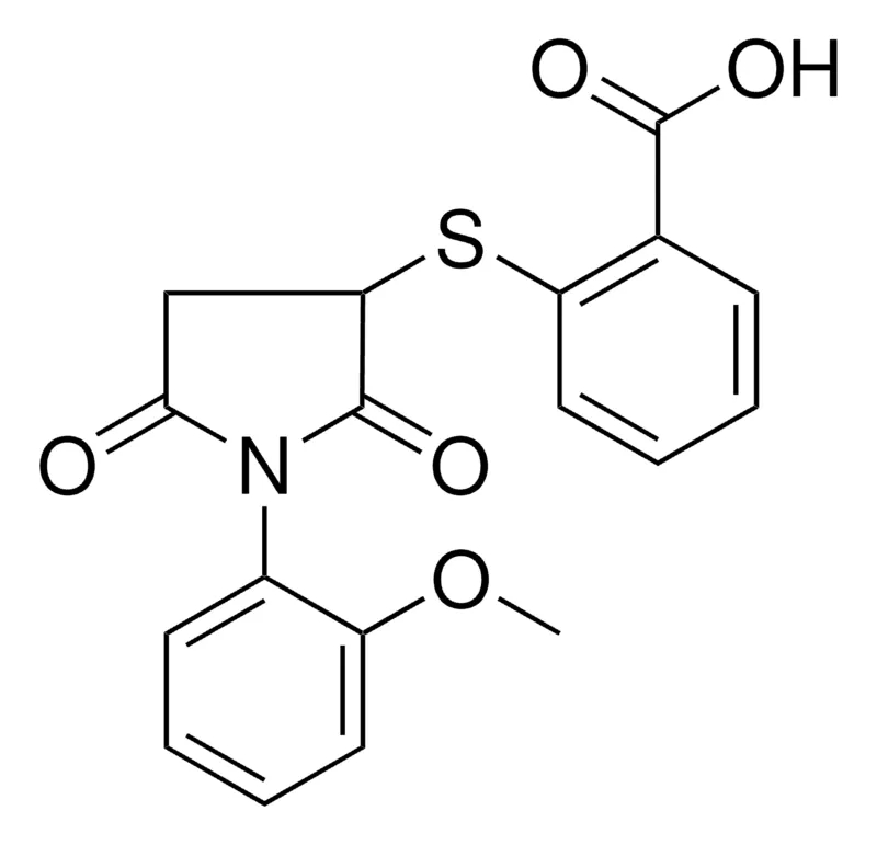 Sigma-Aldrich 2-(1-(2-METHOXY-PHENYL)-2,5-DIOXO-PYRROLIDIN-3-YLSULFANYL)-BENZOIC ACID，AldrichCPR