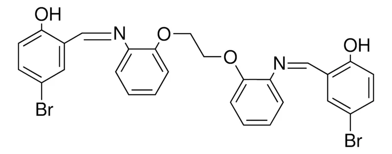 Sigma-Aldrich 4-BROMO-2-[(Z)-({2-[2-(2-{[(Z)-(5-BROMO-2-HYDROXYPHENYL)METHYLIDENE]AMINO}PHENOXY)ETHOXY]PHENYL}IMINO)METHYL]PHENOL，AldrichCPR