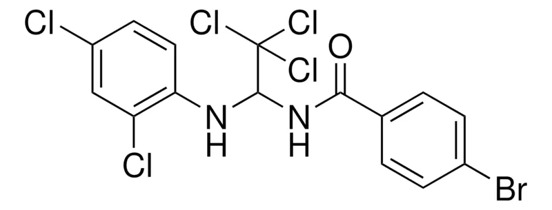 Sigma-Aldrich 4-BROMO-N-(2,2,2-TRICHLORO-1-(2,4-DICHLORO-PHENYLAMINO)-ETHYL)-BENZAMIDE,AldrichCPR