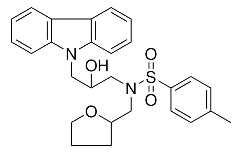 Sigma-Aldrich N-(3-(9H-CARBAZOL-9-YL)-2-HO-PR)-4-ME-N-(4H-2-FURANYLMETHYL)BENZENESULFONAMIDE,AldrichCPR