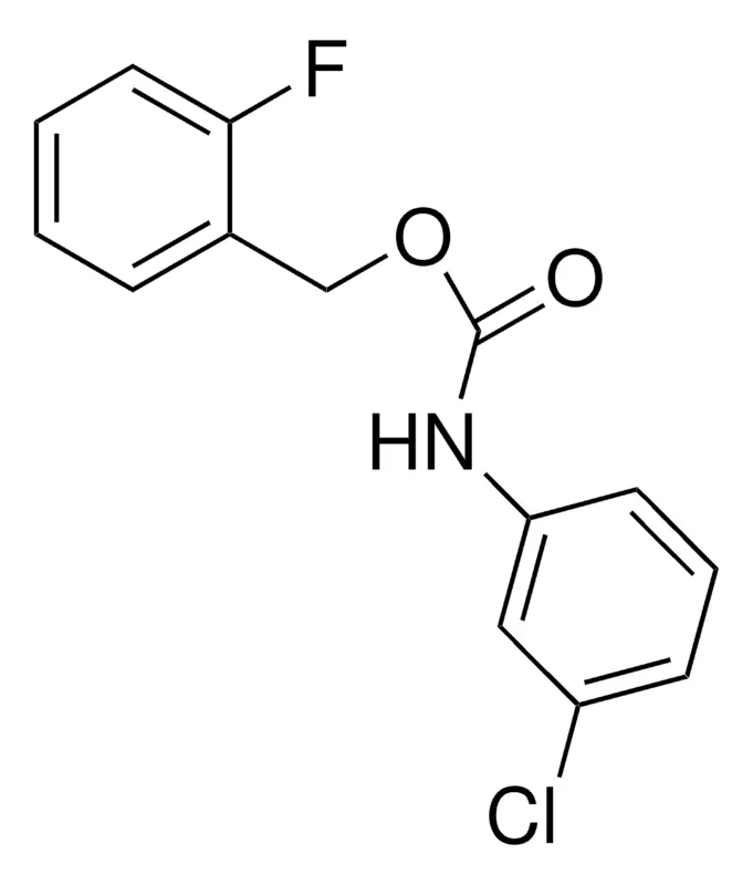 Sigma-Aldrich 2-FLUOROBENZYL N-(3-CHLOROPHENYL)CARBAMATE,AldrichCPR