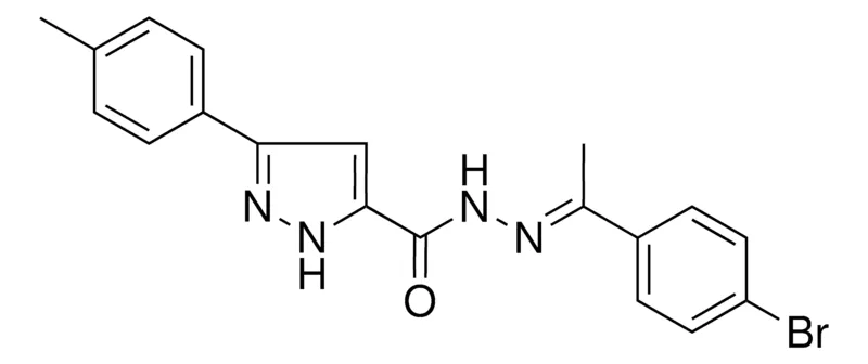 Sigma-Aldrich 5-P-TOLYL-2H-PYRAZOLE-3-CARBOXYLIC ACID (1-(4-BR-PHENYL)-ETHYLIDENE)-HYDRAZIDE,AldrichCPR