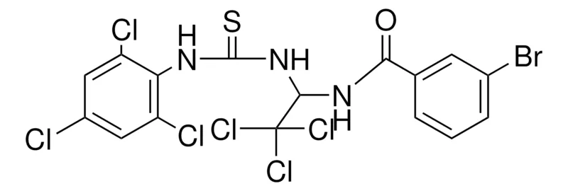 Sigma-Aldrich 3-BR-N-(2,2,2-TRICHLORO-1-(3-(2,4,6-TRICHLORO-PH)-THIOUREIDO)-ETHYL)-BENZAMIDE，AldrichCPR