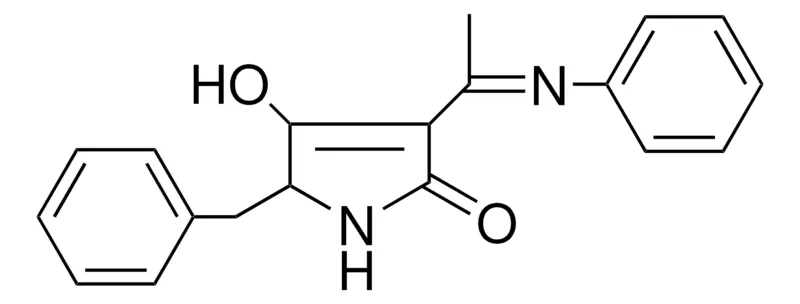 Sigma-Aldrich 5-BENZYL-4-HYDROXY-3-(1-PHENYLIMINO-ETHYL)-1,5-DIHYDRO-PYRROL-2-ONE,AldrichCPR