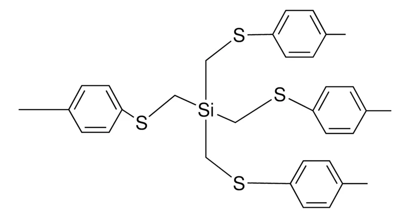 Sigma-Aldrich TETRAKIS((P-TOLYL)THIOMETHYL)SILANE,AldrichCPR