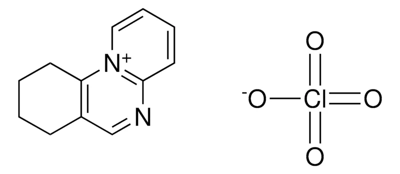 Sigma-Aldrich 7,8,9,10-TETRAHYDROPYRIDO(1,2-A)QUINAZOLIN-11-IUM PERCHLORATE,AldrichCPR