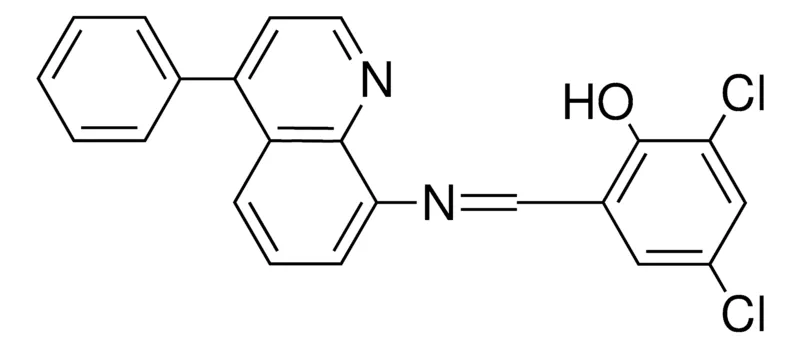 Sigma-Aldrich 2,4-DICHLORO-6-((4-PHENYL-QUINOLIN-8-YLIMINO)-METHYL)-PHENOL,AldrichCPR