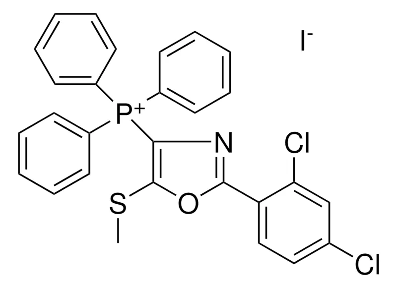 Sigma-Aldrich (2-(2,4-DICHLORO-PH)-5-METHYLSULFANYL-OXAZOL-4-YL)-TRIPHENYL-PHOSPHONIUM, IODIDE,AldrichCPR