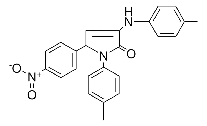 Sigma-Aldrich 5-(4-NITRO-PHENYL)-1-P-TOLYL-3-P-TOLYLAMINO-1,5-DIHYDRO-PYRROL-2-ONE,AldrichCPR