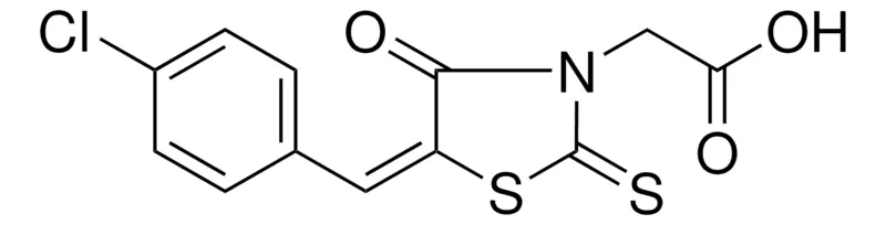 Sigma-Aldrich (5-(4-CHLOROBENZYLIDENE)-4-OXO-2-THIOXO-1,3-THIAZOLIDIN-3-YL)ACETIC ACID,AldrichCPR