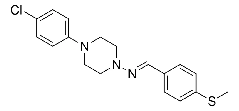 Sigma-Aldrich (4-(4-CHLORO-PHENYL)-PIPERAZIN-1-YL)-(4-METHYLSULFANYL-BENZYLIDENE)-AMINE,AldrichCPR