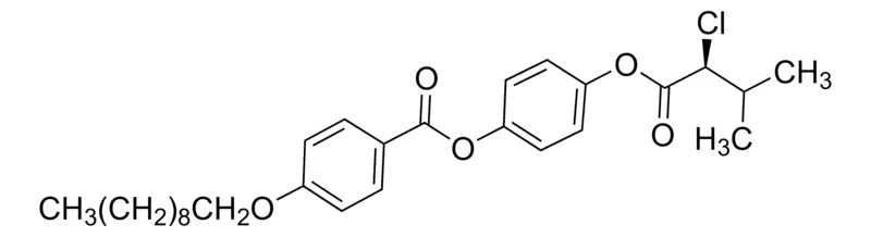Sigma-Aldrich 4-((S)-(+)-2-CHLORO-3-METHYLBUTYRYLOXY)-PHENYL 4-(DECYLOXY)BENZOATE,AldrichCPR