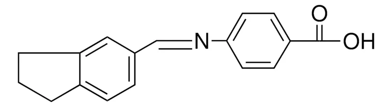 Sigma-Aldrich 4-(5-INDANYLMETHYLENEAMINO)BENZOIC ACID,AldrichCPR
