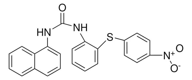 Sigma-Aldrich 1-(1-NAPHTHYL)-3-(2-(4-NITROPHENYLTHIO)PHENYL)UREA,AldrichCPR