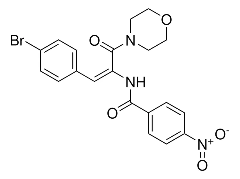 Sigma-Aldrich N-(2-(4-BROMO-PHENYL)-1-(MORPHOLINE-4-CARBONYL)-VINYL)-4-NITRO-BENZAMIDE,AldrichCPR