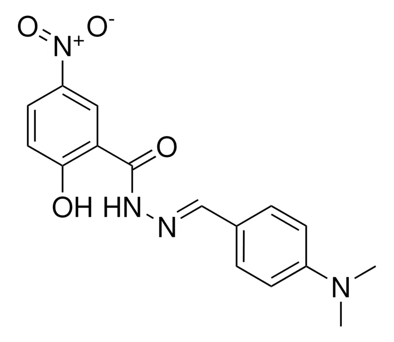Sigma-Aldrich 2-HYDROXY-5-NITRO-BENZOIC ACID (4-DIMETHYLAMINO-BENZYLIDENE)-HYDRAZIDE,AldrichCPR