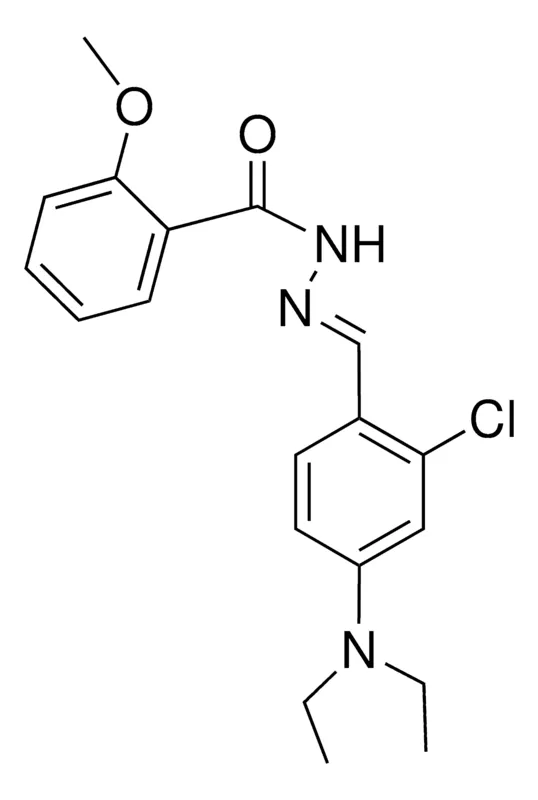Sigma-Aldrich 2-METHOXYBENZOIC (2-CHLORO-4-(DIETHYLAMINO)BENZYLIDENE)HYDRAZIDE,AldrichCPR