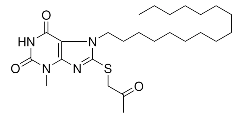Sigma-Aldrich 7-HEXADECYL-3-METHYL-8-(2-OXO-PROPYLSULFANYL)-3,7-DIHYDRO-PURINE-2,6-DIONE，AldrichCPR