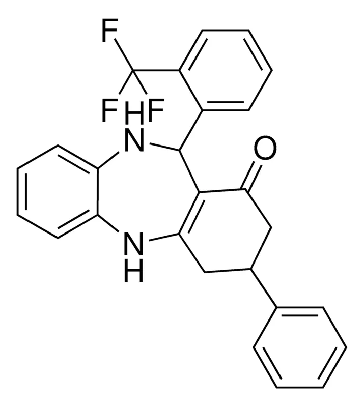 Sigma-Aldrich 3-PH-11-(2-TRIFLUOROMETHYL-PH)-2,3,4,5,10,11-6H-DIBENZO(B,E)(1,4)DIAZEPIN-1-ONE,AldrichCPR
