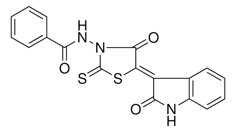 Sigma-Aldrich N-(4-OXO-5-(2-OXO-1,2-2H-INDOL-3-YLIDENE)-2-THIOXO-THIAZOLIDIN-3-YL)-BENZAMIDE,AldrichCPR
