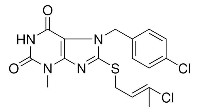 Sigma-Aldrich 7-(4-CL-BENZYL)-8-(3-CL-BUT-2-ENYLSULFANYL)-3-ME-3,7-DIHYDRO-PURINE-2,6-DIONE，AldrichCPR