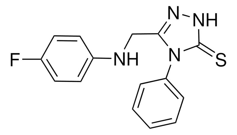 Sigma-Aldrich 5-((4-FLUOROANILINO)METHYL)-4-PHENYL-2,4-DIHYDRO-3H-1,2,4-TRIAZOLE-3-THIONE,AldrichCPR