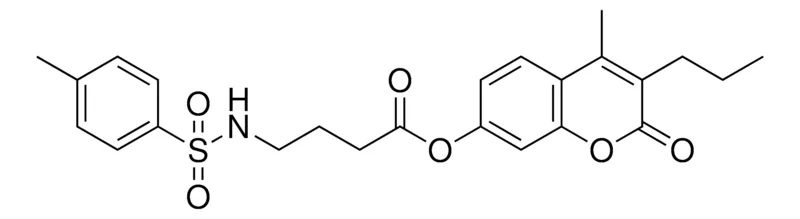 Sigma-Aldrich 4-(TOLUENE-4-SULFONYLAMINO)-BUTYRIC ACID 4-ME-2-OXO-3-PR-2H-CHROMEN-7-YL ESTER,AldrichCPR