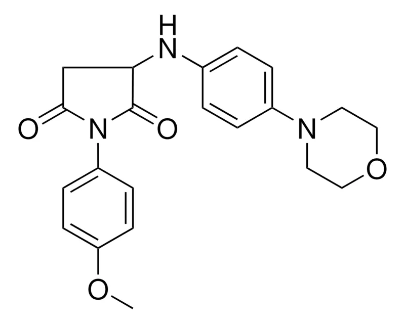 Sigma-Aldrich 1-(4-METHOXYPHENYL)-3-(4-(4-MORPHOLINYL)ANILINO)-2,5-PYRROLIDINEDIONE，AldrichCPR