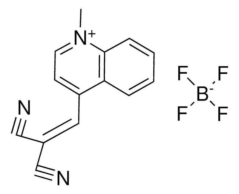 Sigma-Aldrich 4-(2,2-DICYANOVINYL)-1-METHYLQUINOLINIUM TETRAFLUOROBORATE,AldrichCPR