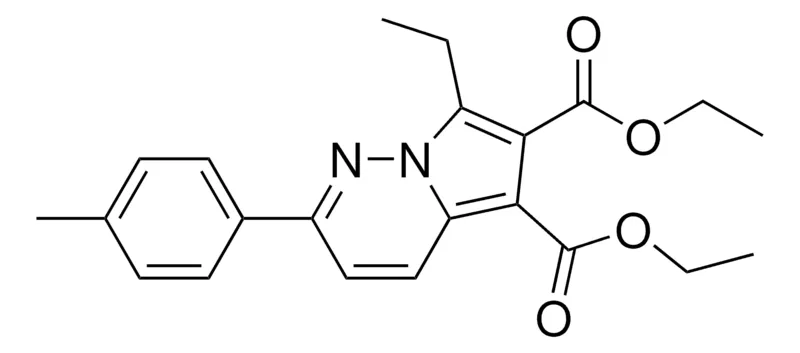 Sigma-Aldrich DIETHYL 7-ETHYL-2-(4-METHYLPHENYL)PYRROLO(1,2-B)PYRIDAZINE-5,6-DICARBOXYLATE,AldrichCPR
