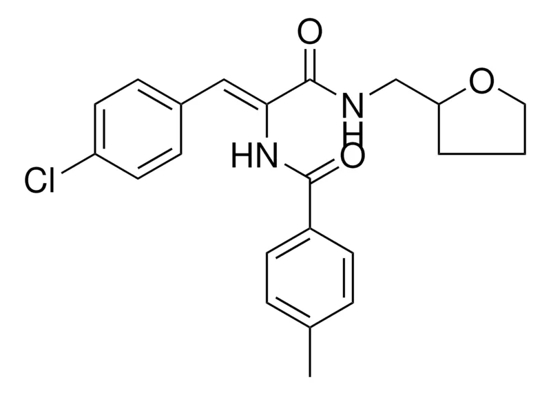 Sigma-Aldrich N-(2-(4-CL-PH)-1-((4H-FURAN-2-YLMETHYL)-CARBAMOYL)-VINYL)-4-METHYL-BENZAMIDE,AldrichCPR