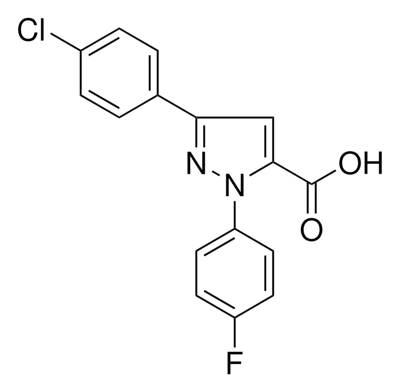 Sigma-Aldrich 3-(4-CHLOROPHENYL)-1-(4-FLUOROPHENYL)-1H-PYRAZOLE-5-CARBOXYLIC ACID,AldrichCPR