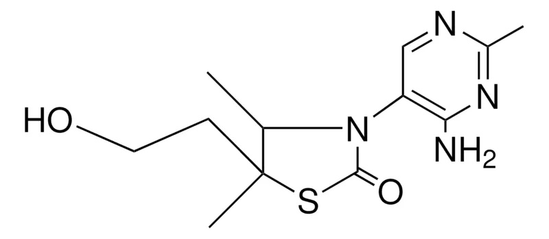 Sigma-Aldrich 3-(4-AMINO-2-METHYL-5-PYRIMIDYL)-4,5-DIMETHYL-5-(2-HYDROXY-ET-)-2-THIAZOLIDINONE，AldrichCPR