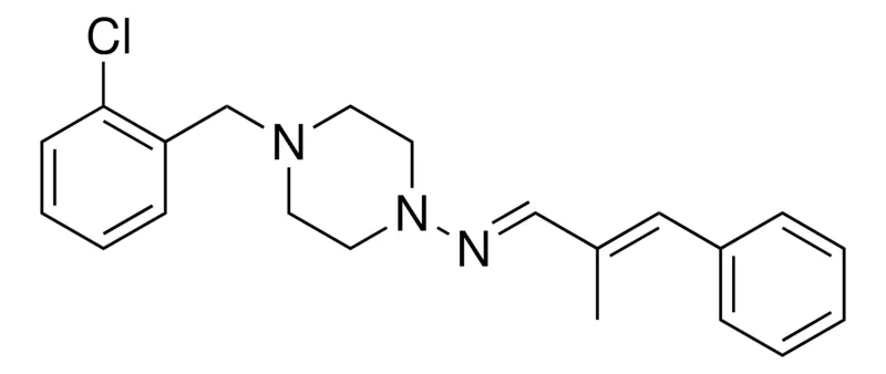 Sigma-Aldrich (4-(2-CHLORO-BENZYL)-PIPERAZIN-1-YL)-(2-METHYL-3-PHENYL-ALLYLIDENE)-AMINE,AldrichCPR