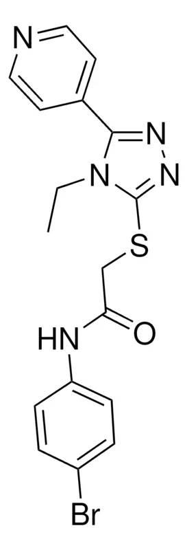 Sigma-Aldrich N-(4-BR-PH)-2-((4-ETHYL-5-(4-PYRIDINYL)-4H-1,2,4-TRIAZOL-3-YL)THIO)ACETAMIDE,AldrichCPR