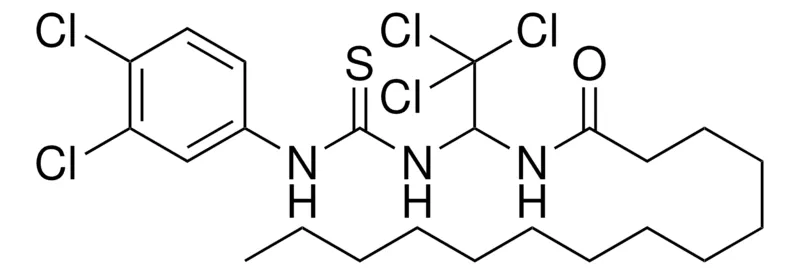 Sigma-Aldrich TETRADECANOIC ACID (2,2,2-TRICHLORO-1-(3-(3,4-DICHLORO-PH)-THIOUREIDO)-ET)-AMIDE,AldrichCPR